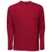 145g Long Sleeve T-Shirt  Red / SML / Regular - 