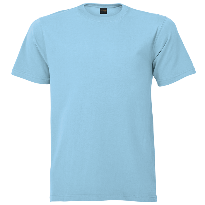 145gsm Creative Cotton Round-Neck T-Shirt Sky Blue / 3XL / Regular - Shirts & Tops