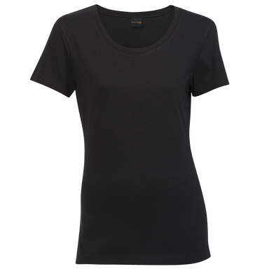 160g Barroness Ladies T-Shirt  Black / SML / 