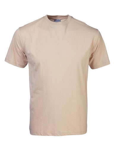 165G Crew Neck T-Shirt - Beige Light Brown / M