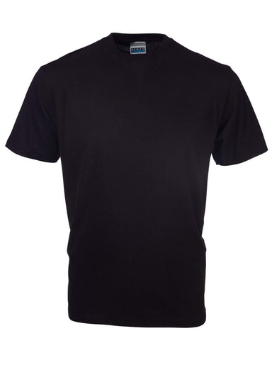 165G Crew Neck T-Shirt - Black / 4XL