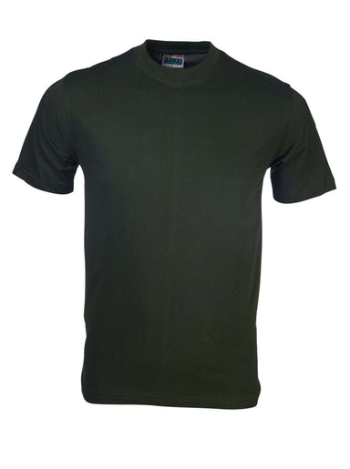 165G Crew Neck T-Shirt - Bottle Green / XL