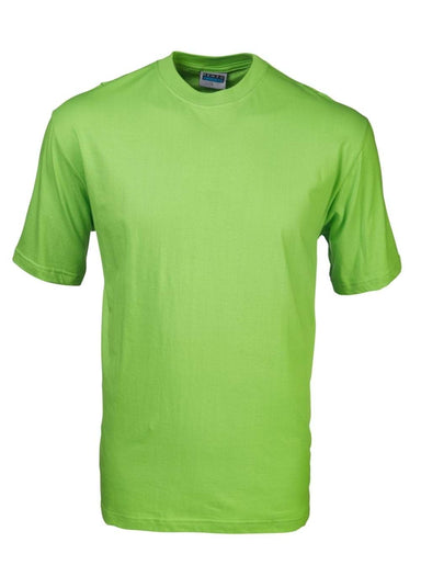 165G Crew Neck T-Shirt - Lime Green / XL
