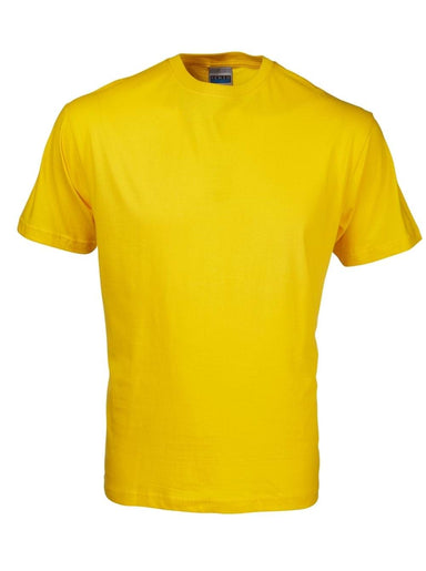165gsm Crew Neck T-Shirt - Yellow / SS