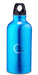 Vibrant Metallic Water Bottle - 400ml-Water Bottles-Cyan-CY