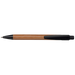 Bamboo Ballpoint Pen with Plastic Trims Black / STD / Regular - Pens