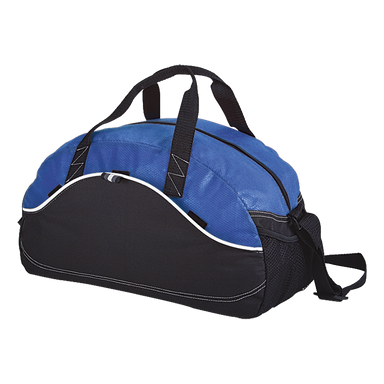 BB0007 - Dual Material Duffel Bag - 600D - Non-Woven Blue / 