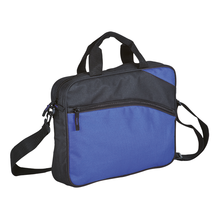 BB0037 - Conference Brief Bag - 600D Royal / STD / Regular - and Messenger Bags
