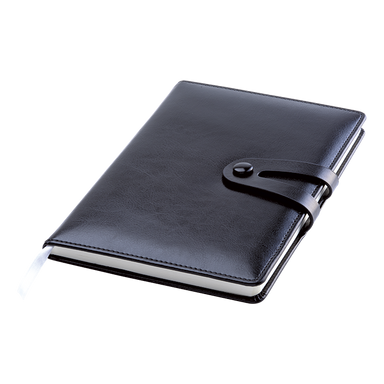 BF0089 - Exclusive Double Strap Design Notebook Black / STD 