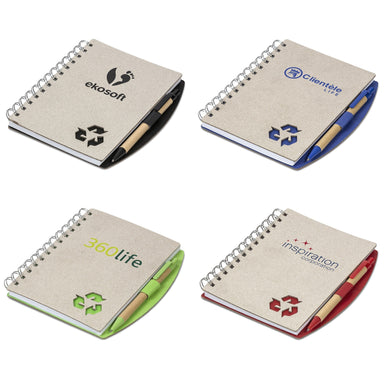 Bonaire Eco-Logical Notebook-Red-R