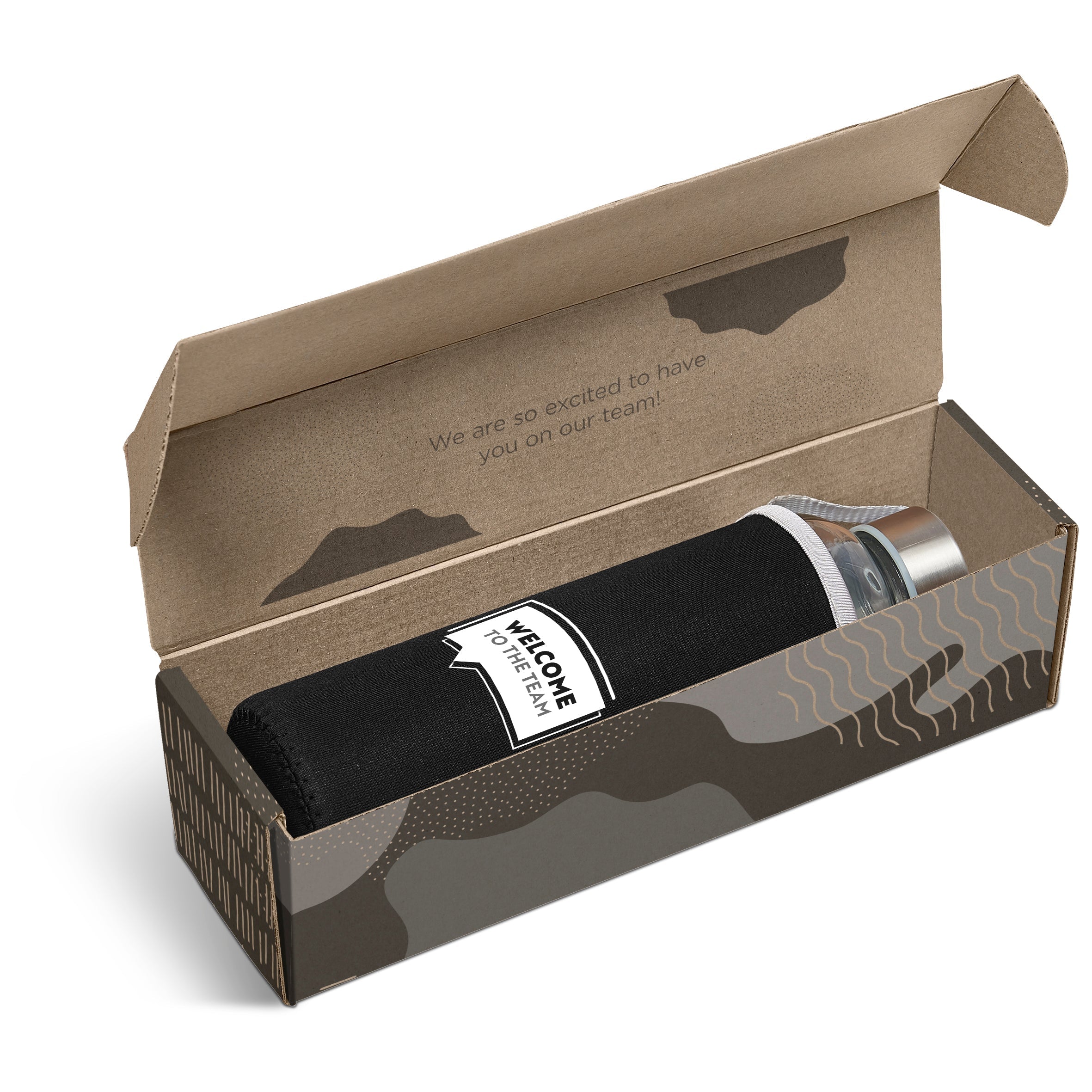 Neo Bottle in Bianca Custom Gift Box-Black-BL