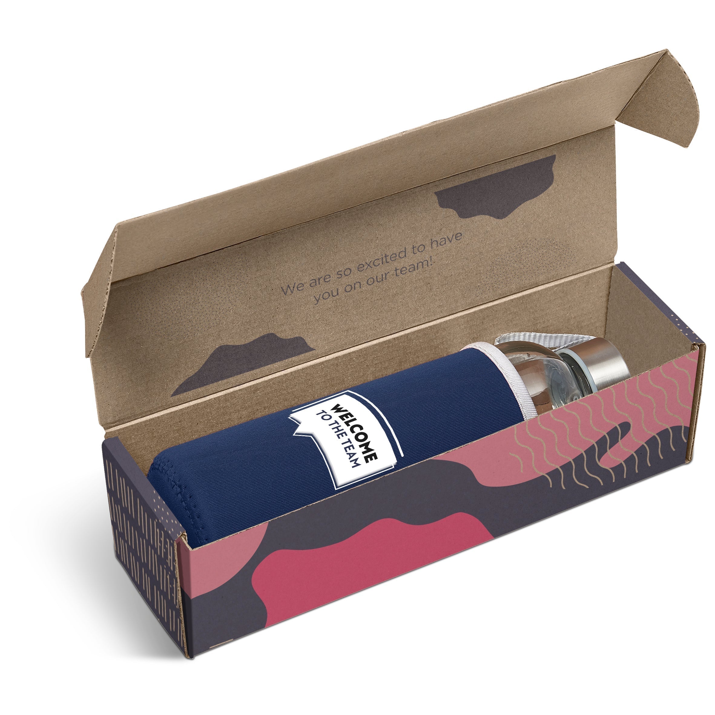 Neo Bottle in Bianca Custom Gift Box-Navy-N
