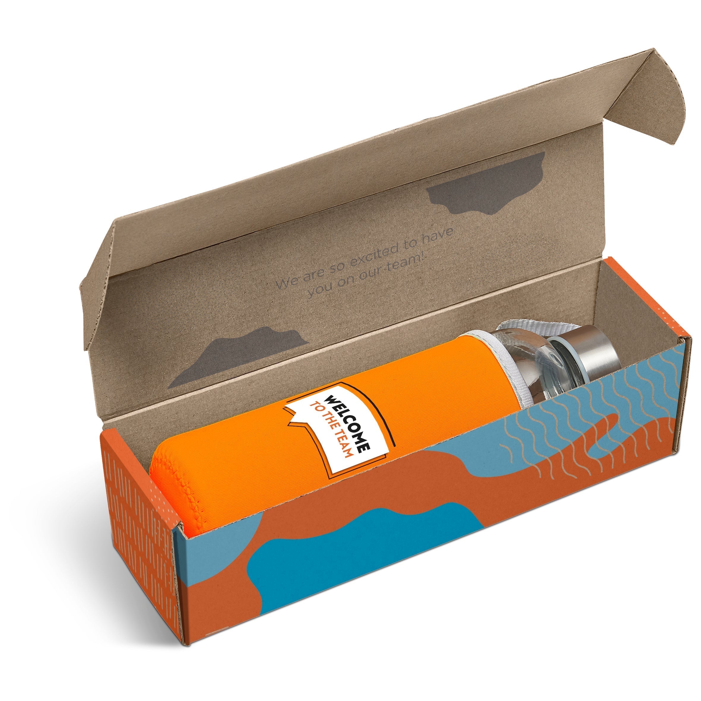 Neo Bottle in Bianca Custom Gift Box-Orange-O