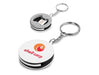 Oco Bottle Opener Keyholder with Charging Cable-Solid White-SW