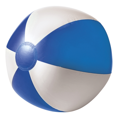 BR9620 - Two Tone Inflatable Beach Ball Blue / STD / Regular