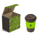 Brown Bean Kup in Bianca Custom Gift Box - Red Only-Lime-L