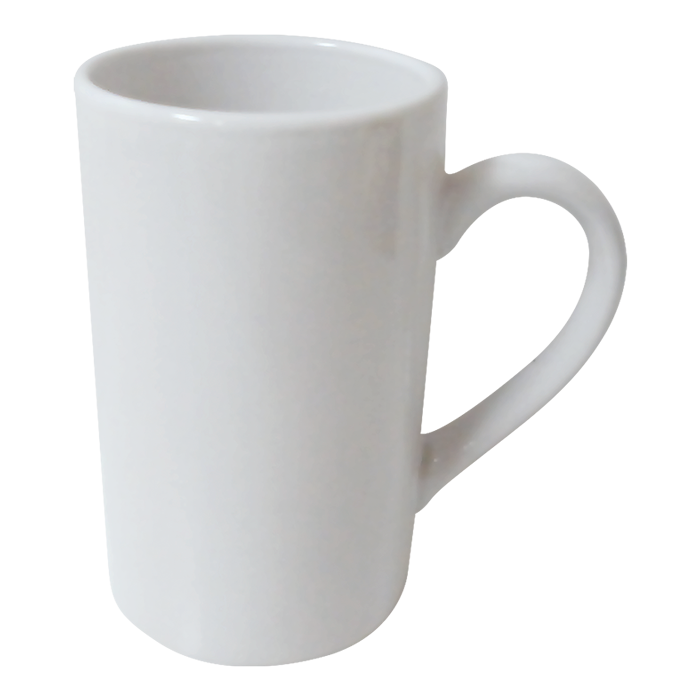 BW0058 - 354ml Everyday Ceramic Mug White / STD / Regular - 