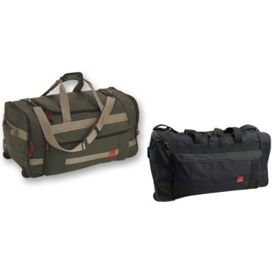 Cadura Duffel Bag with Wheels-Duffel Bags-Green