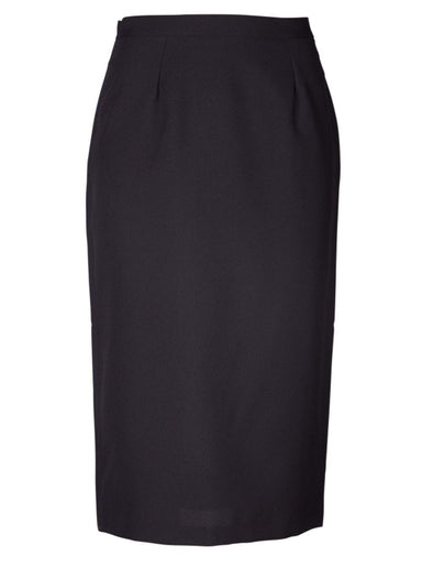 Claire Pencil Long Skirt - Black / 26