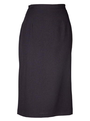 Claire Pencil Long Skirt - Cationic Charcoal Grey / 56