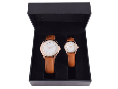 Classic Leatherette Watch Set-Watches