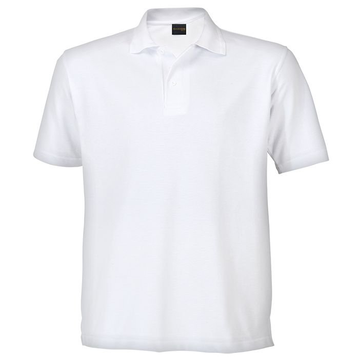 260g Barron Pique Knit Golfer  White / 3XL / 
