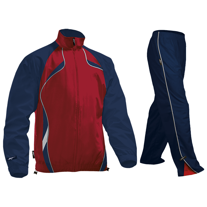 Creative Reflect Tracksuit Red/Navy / SML / Regular - Off Field Apparel