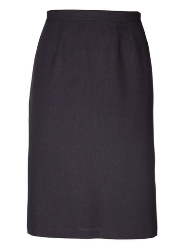 Emma Pencil Short Skirt - Cationic Charcoal Grey / 60