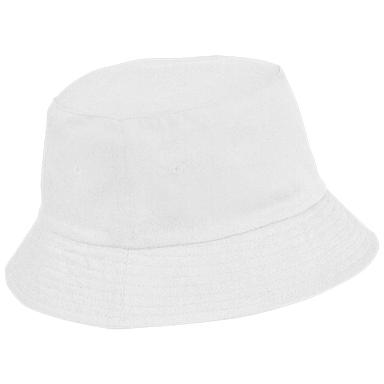 Floppy Poly Cotton Hat  White / L/XL / Regular - 