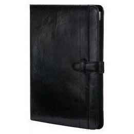 Italian Leather A4 Folder | Black-