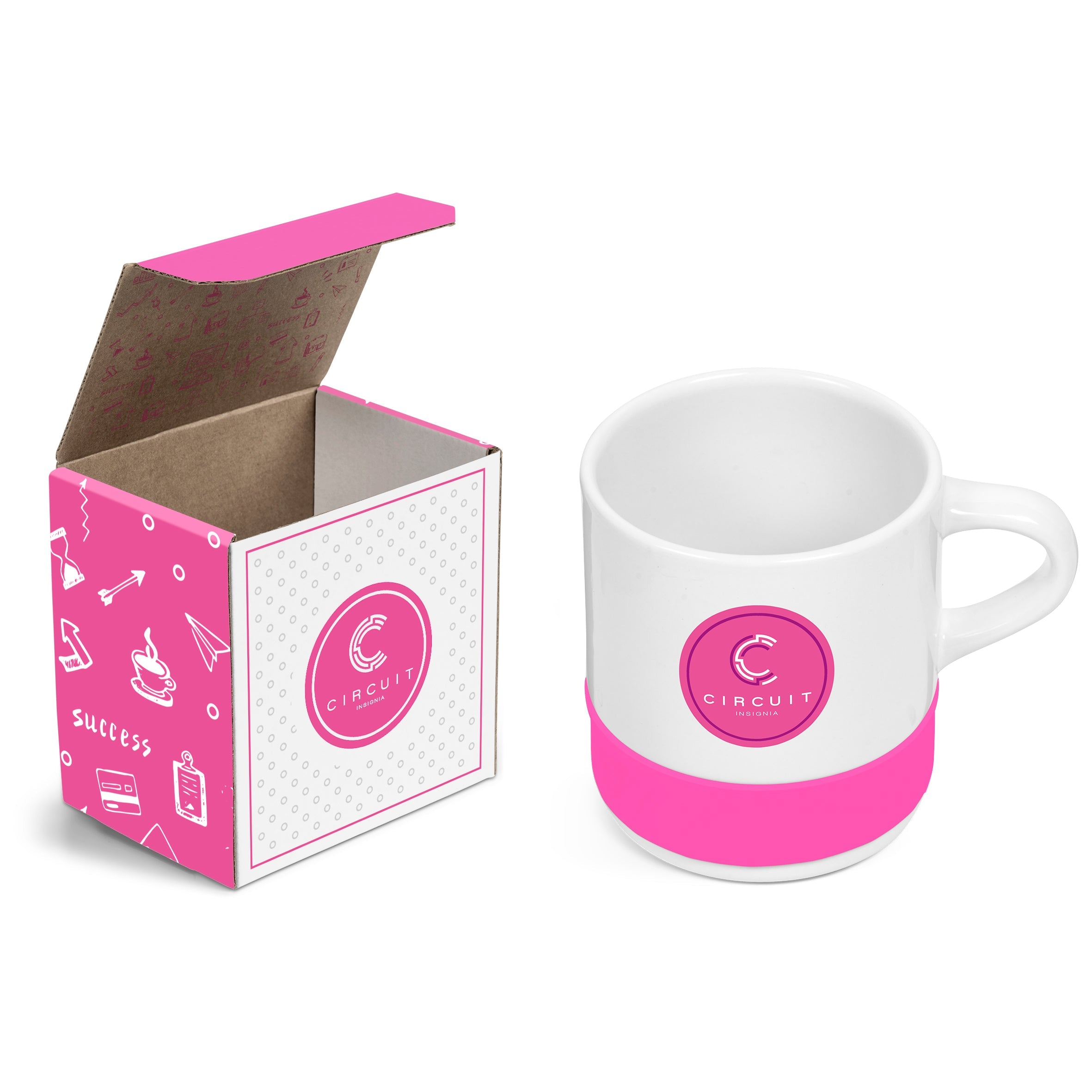 Kaleido Mug in Megan Custom Gift Box Pink / PI
