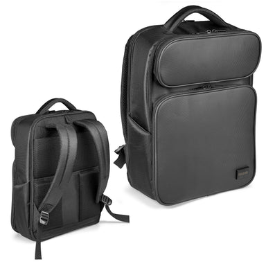 Alex Varga Kennedy Laptop Backpack-Backpacks-Black-BL