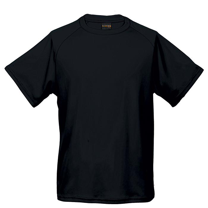 Kids Polyester T-Shirt - 135gsm Black / 5 to 6 / Regular - Kids-T-Shirts