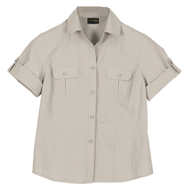 Ladies Outback Blouse  Stone / SML / Regular - 