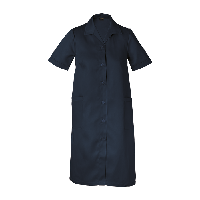Ladies Poly Cotton House Coat - Service and Beauty