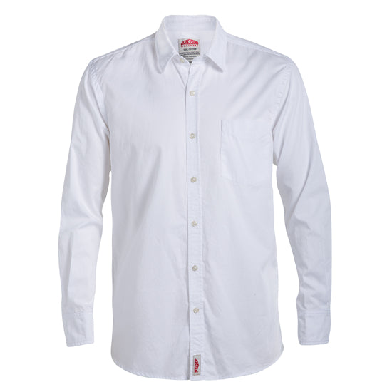 Legendary One-Pocket Long Sleeved Work Shirt White / S - High Grade Shirts