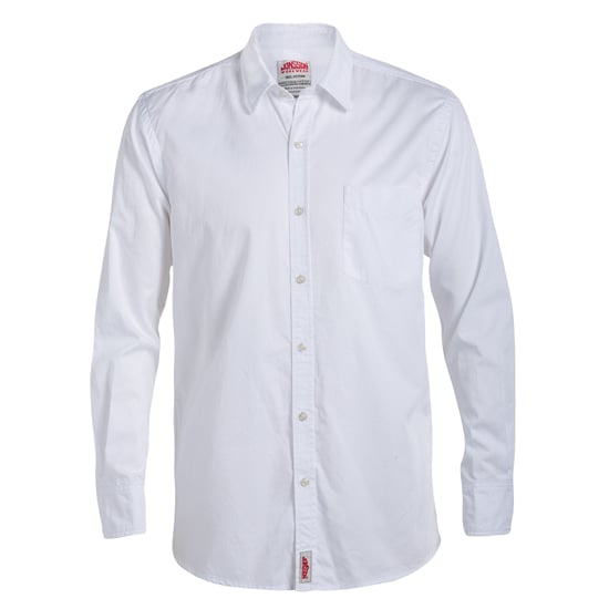 Legendary One Pocket Long Sleeve Work Shirt White / S - High Grade Shirts
