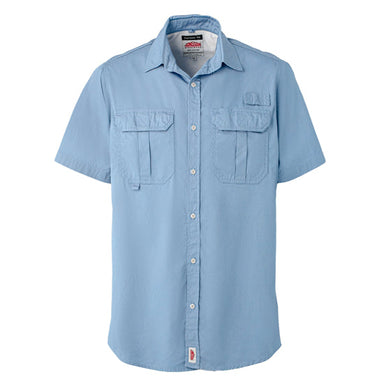 Legendary Vented Short Sleeve Work Shirt Blue / 5XL - High Grade Shirts