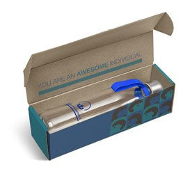 Loopy Bottle in Bianca Custom Gift Box-