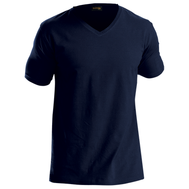 Mens 170g Slim Fit V-Neck T-Shirt  Navy / XS / 