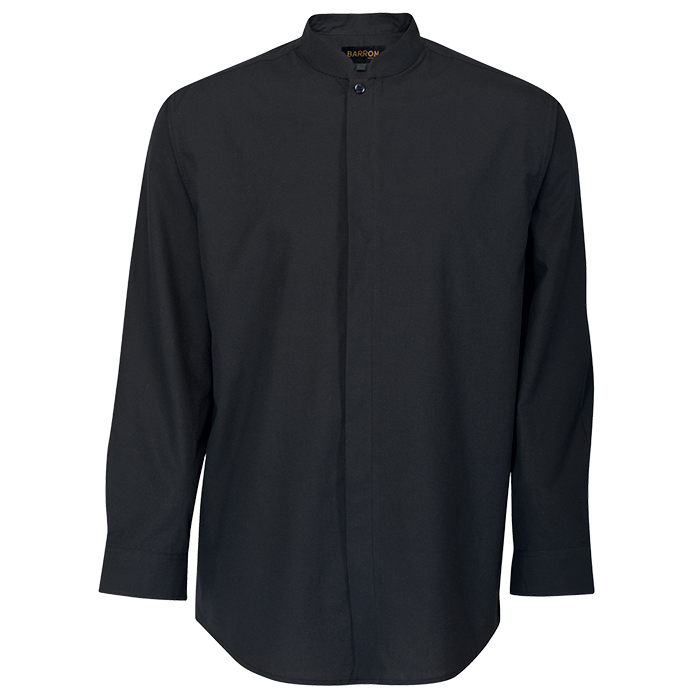 Mens Barista Lounge Long Sleeve Black / SML / Regular - Shirts-Corporate