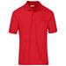 Mens Basic Pique Golf Shirt L / Red / R