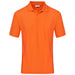 Mens Basic Pique Golf Shirt L / Orange / O
