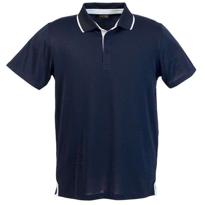 Mens Baxter Golfer Navy/White / SML / Regular - Golf Shirts