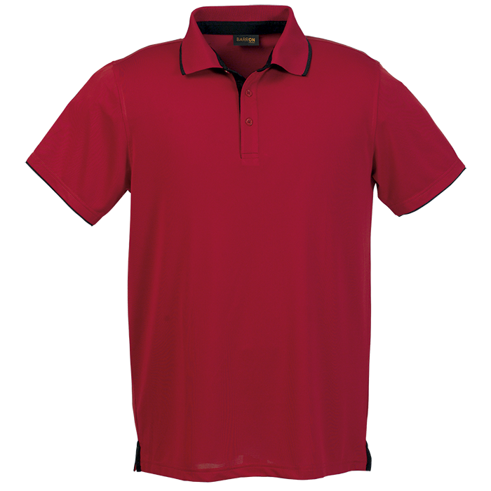 Mens Baxter Golfer Red/Black / SML / Regular - Golf Shirts