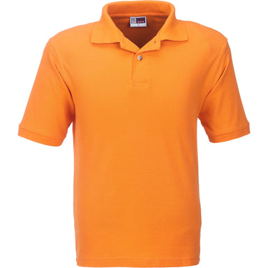 Mens Boston Golf Shirt 2XL / Orange / O