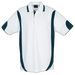 Mens Breezeway Golfer White/Navy / SML / Last Buy - Golf Shirts