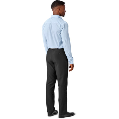 Mens Cambridge Flat Front Pants - Black Only-28-Black-BL