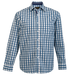 Mens Cedar Lounge Long Sleeve Denim Blue / SML / Regular - Shirts-Corporate