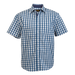 Mens Cedar Lounge Short Sleeve Denim Blue / SML / Regular - Shirts-Corporate